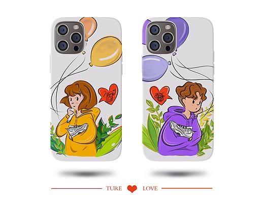 《执子之手，与子同鞋》手机壳