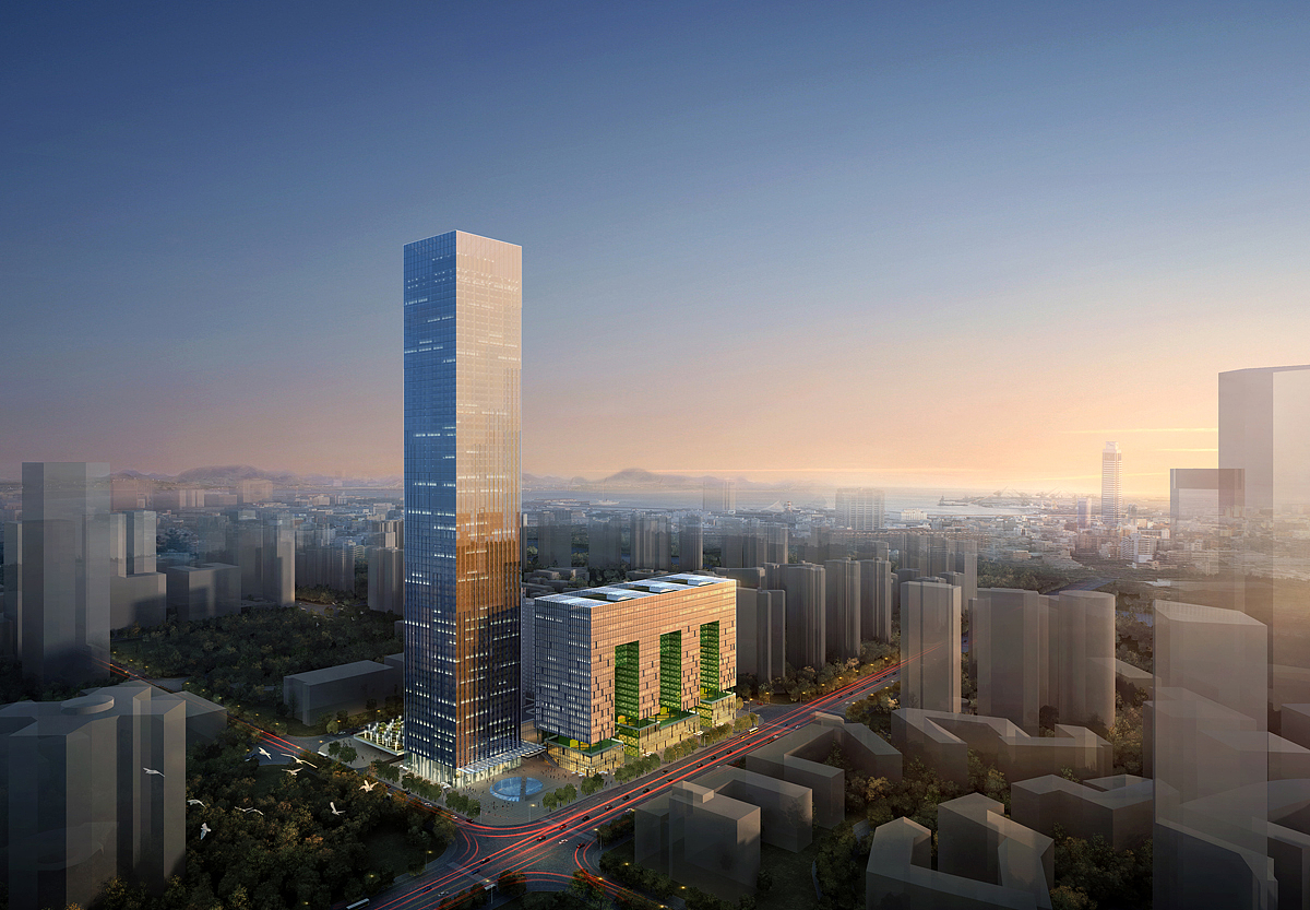 科技中心建筑设计表现（图ZNTc1MTkzNjA=） - 建筑/空间 - 站酷设计师湾区颜原创素材 - 站酷ZCOOL