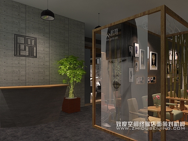 北京三里屯尼采发廊设计（图ZMTM3MjAyNjg0） - 家装设计 - 站酷设计师致度空间原创素材 - 站酷ZCOOL