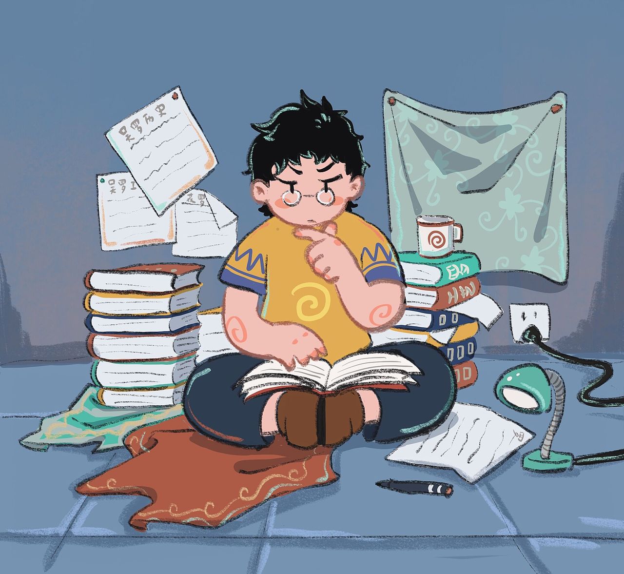 两张小插图（图ZMjExODE5OTY0） - 商业插画 - 站酷设计师Lossi10原创素材 - 站酷ZCOOL