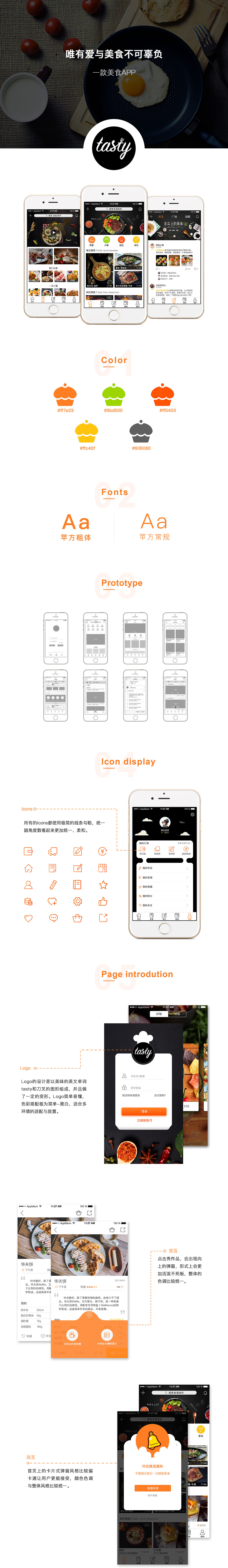 美食APP（图ZOTQ0NDE5Mjg=） - APP界面 - 站酷设计师小女霞原创素材 - 站酷ZCOOL