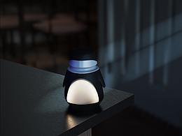 自己设计的一款小台灯(记2020.06.25初入站酷)