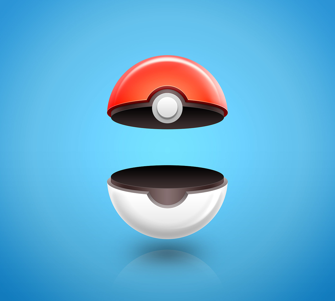 pokemon ball [psd] / 精灵球