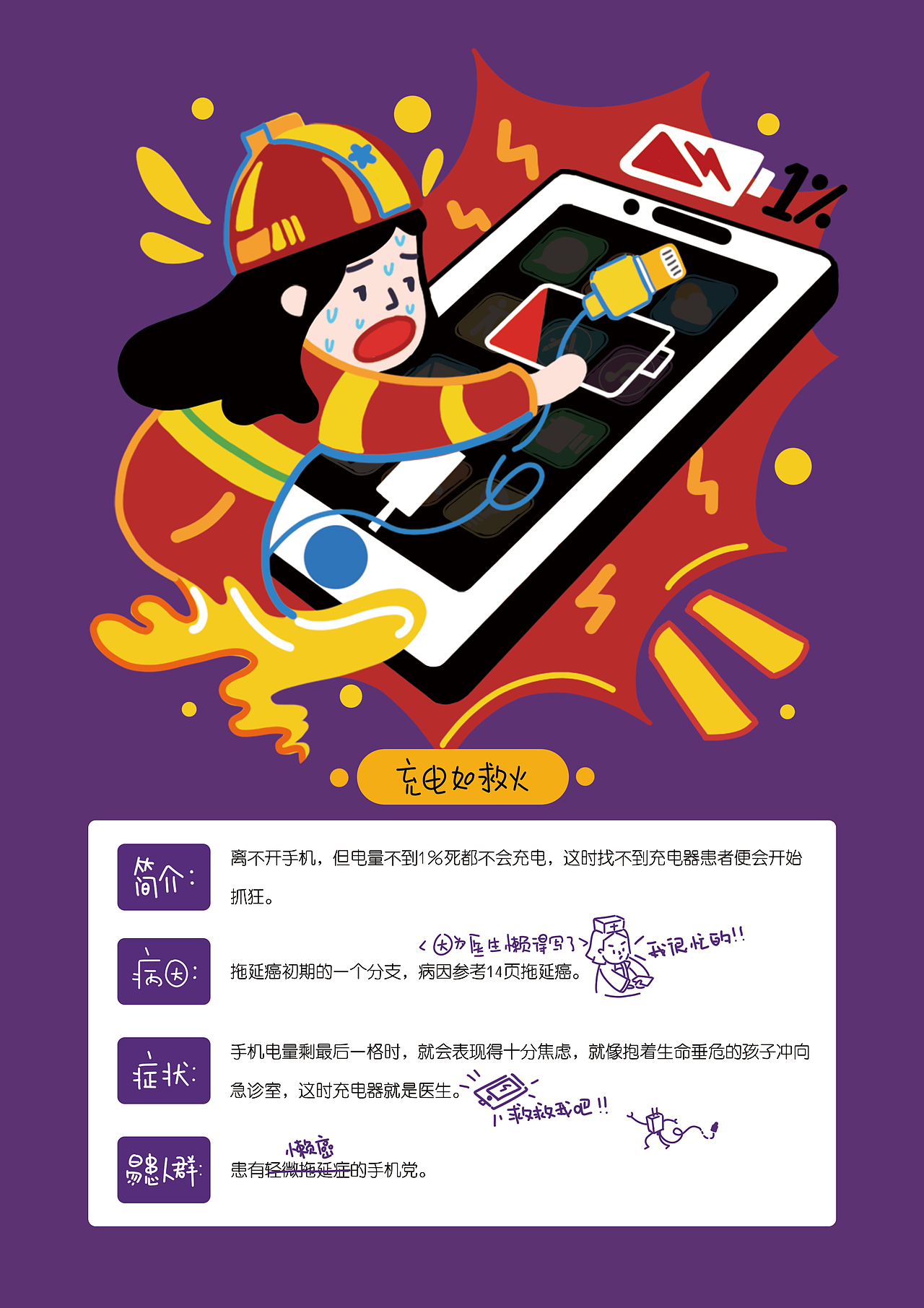 #2019青春答卷#毕业设计《“九”病缠身 》（图ZMTU5NTk3OTky） - 图案 - 站酷设计师粉粉耶一原创素材 - 站酷ZCOOL