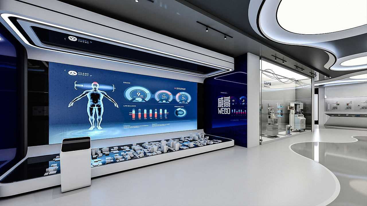 企业展厅 医疗设备