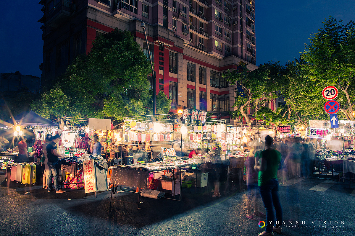 杭州两大夜市图片