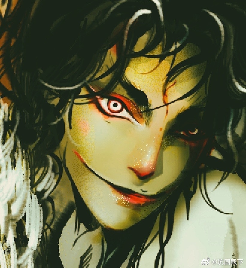 盗墓笔记同人插画两张（附过程）（图ZMjcwNTY1NzY0） - 商业插画 - 站酷设计师坑国大殿下原创素材 - 站酷ZCOOL