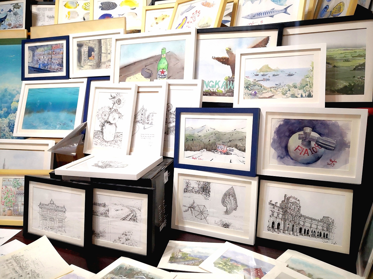 做个整理（图ZMjEyNTQ3NzI0） - 绘画 - 站酷设计师张文艺水彩原创素材 - 站酷ZCOOL