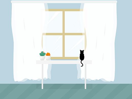 扁平风插画（个人主页-ZMzE3MzEzMDg=） - 创作习作 - 站酷设计师不静233原创素材 - 站酷ZCOOL