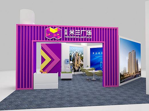 房交会活动（个人主页-ZNDgyMDYwODA=） - 展陈设计 - 站酷设计师拾山VV原创素材 - 站酷ZCOOL