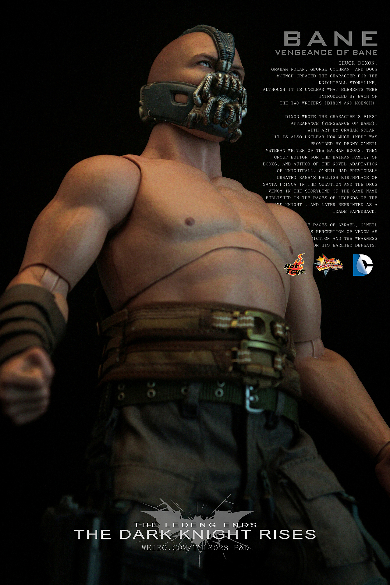 人偶模型拍摄之《蝙蝠侠黑暗骑士崛起》贝恩