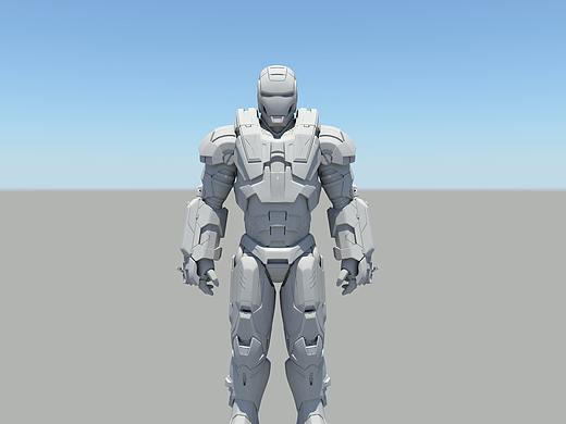 钢铁侠建模练习