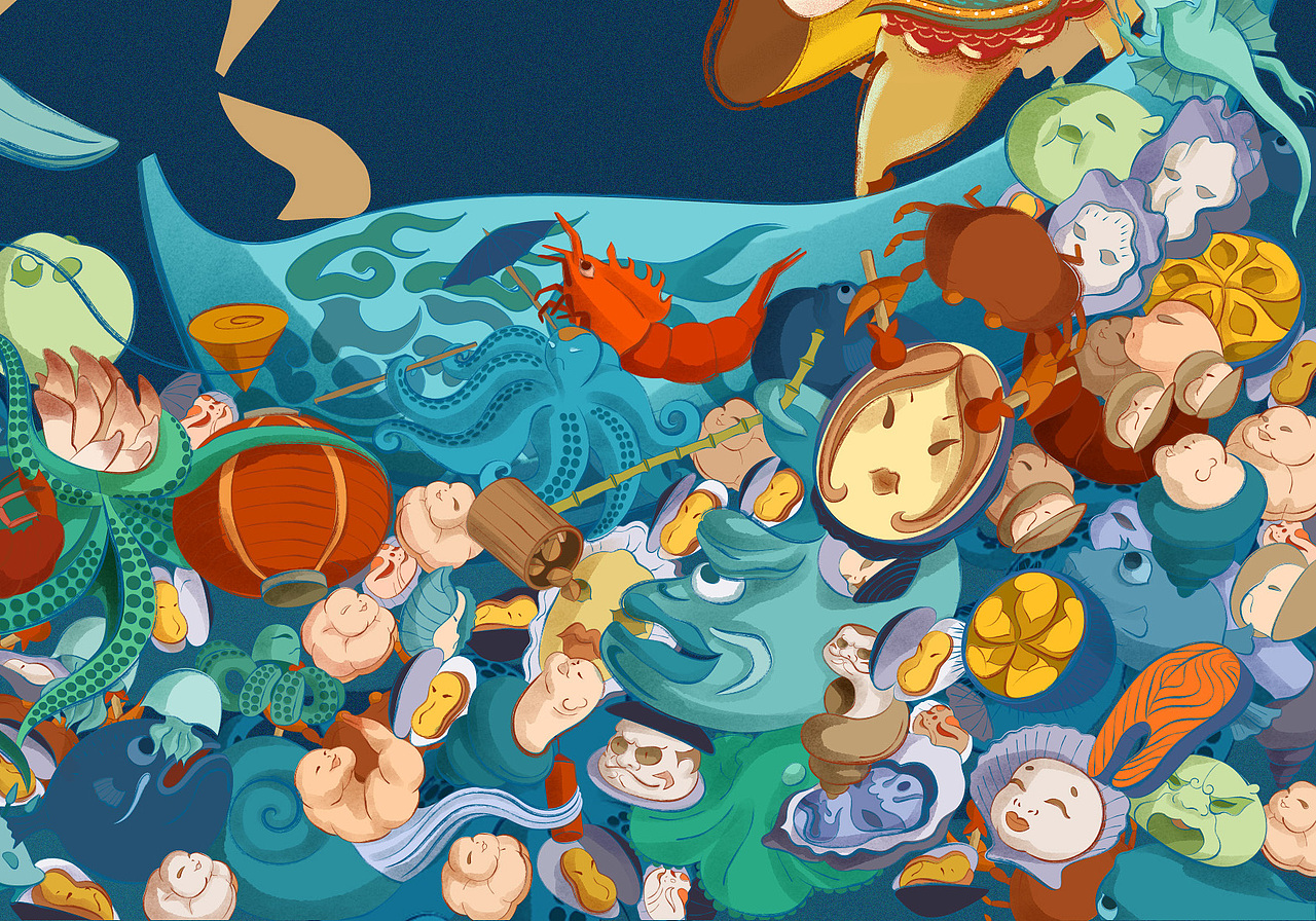 食过返寻味财神办年货