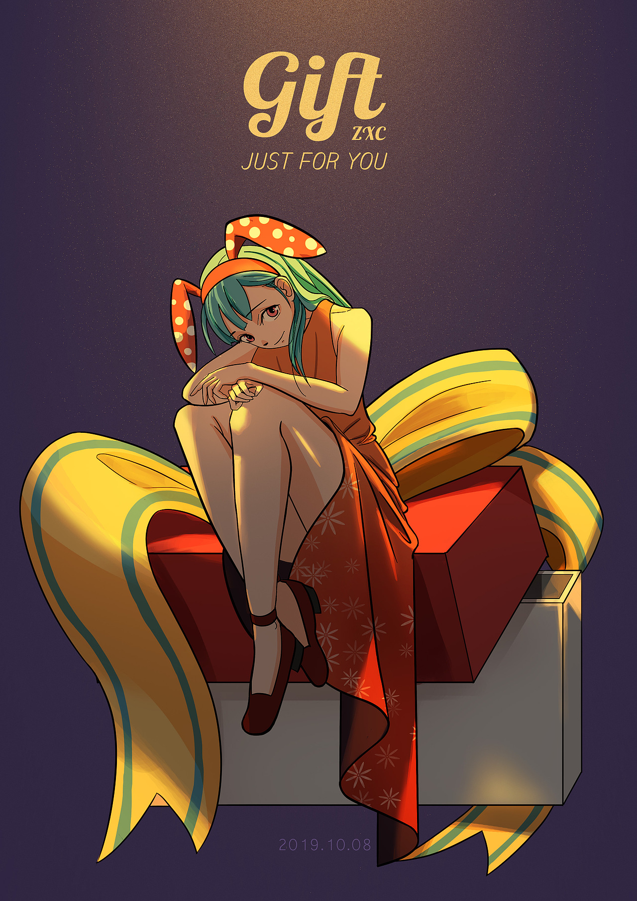 少女-插画练习（图ZMjA2MzkzMjgw） - 创作习作 - 站酷设计师不二小星原创素材 - 站酷ZCOOL