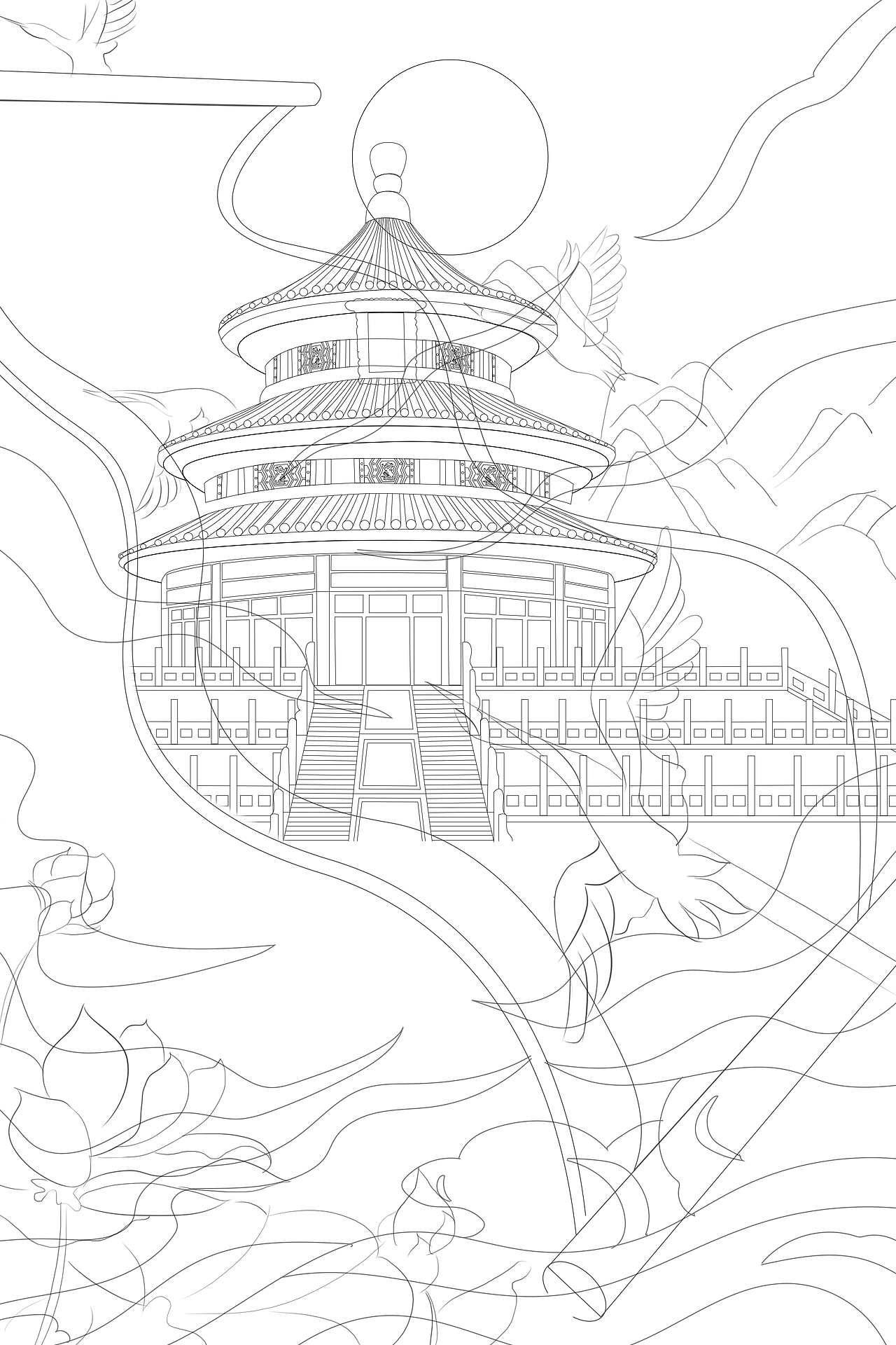 国泰民安（图ZMjE5MjM5Nzc2） - 商业插画 - 站酷设计师丄丅SXIA原创素材 - 站酷ZCOOL