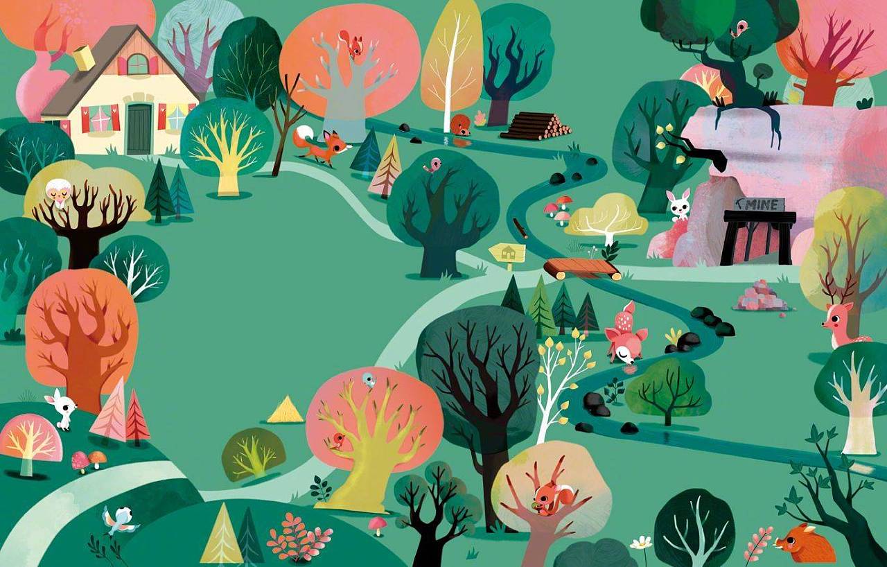 童趣的插画 - 原创作品 - 站酷(zcool)