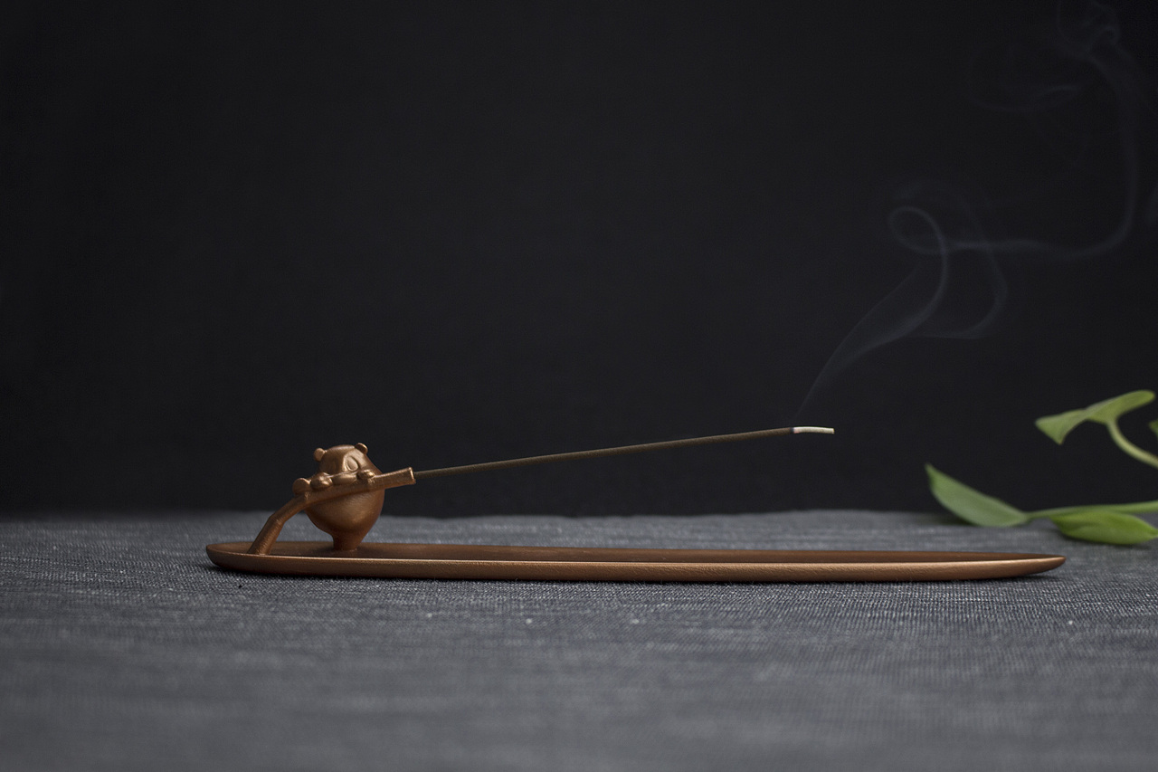 《熊猫戏竹》香薰摆件（图ZMTE5MDE5OTA4） - 生活用品 - 站酷设计师sososnowman原创素材 - 站酷ZCOOL