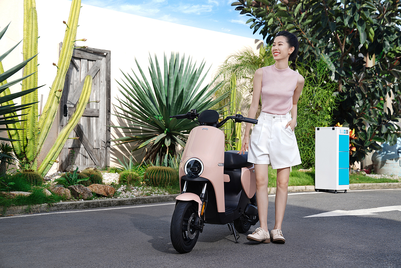 电动摩托车 修图 摄影