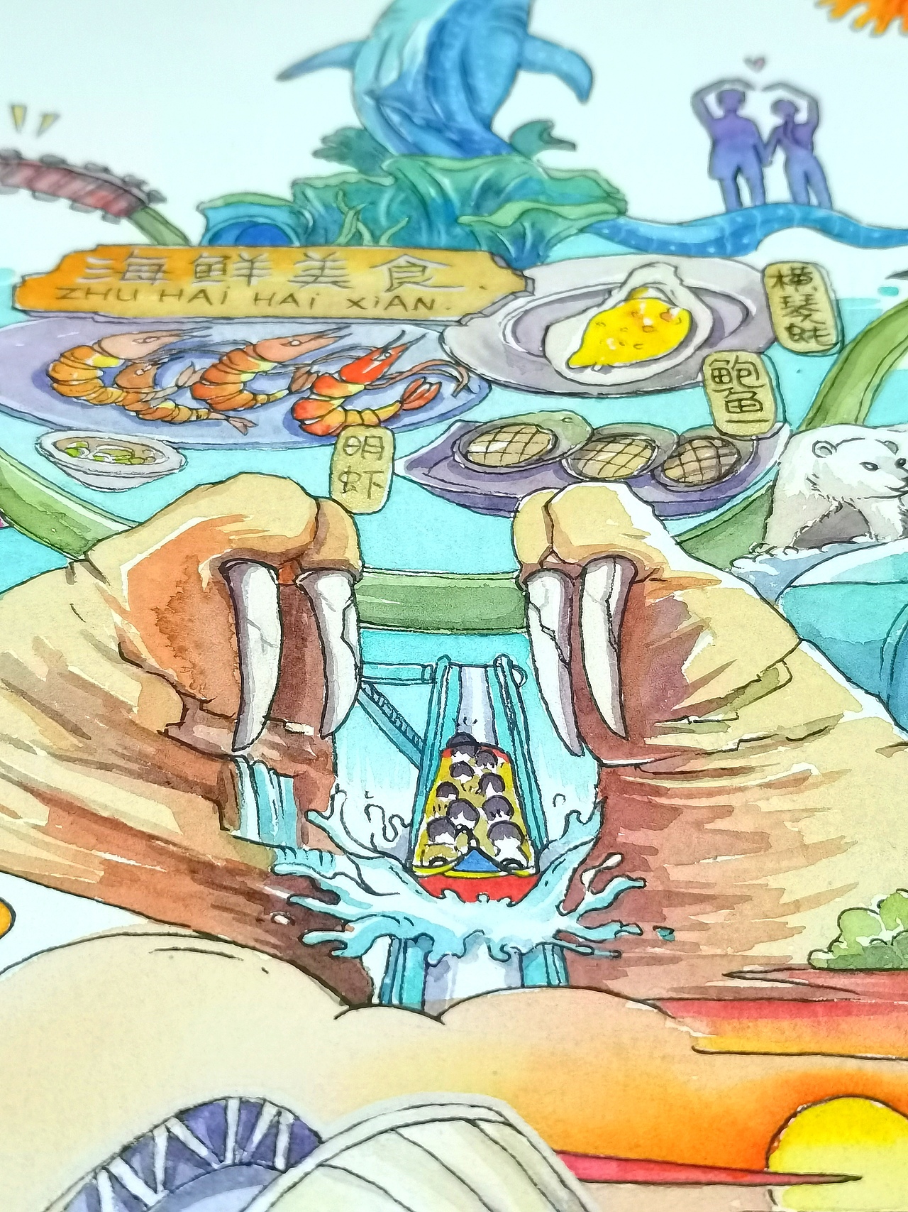 【珠海游纪】（图ZMjM1MzA4NDQ0） - 创作习作 - 站酷设计师蝈蝈GooxIooven原创素材 - 站酷ZCOOL