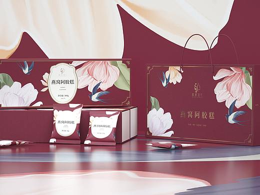 《燕窝阿胶糕》品牌包装设计 阿胶燕窝包装 食品包装