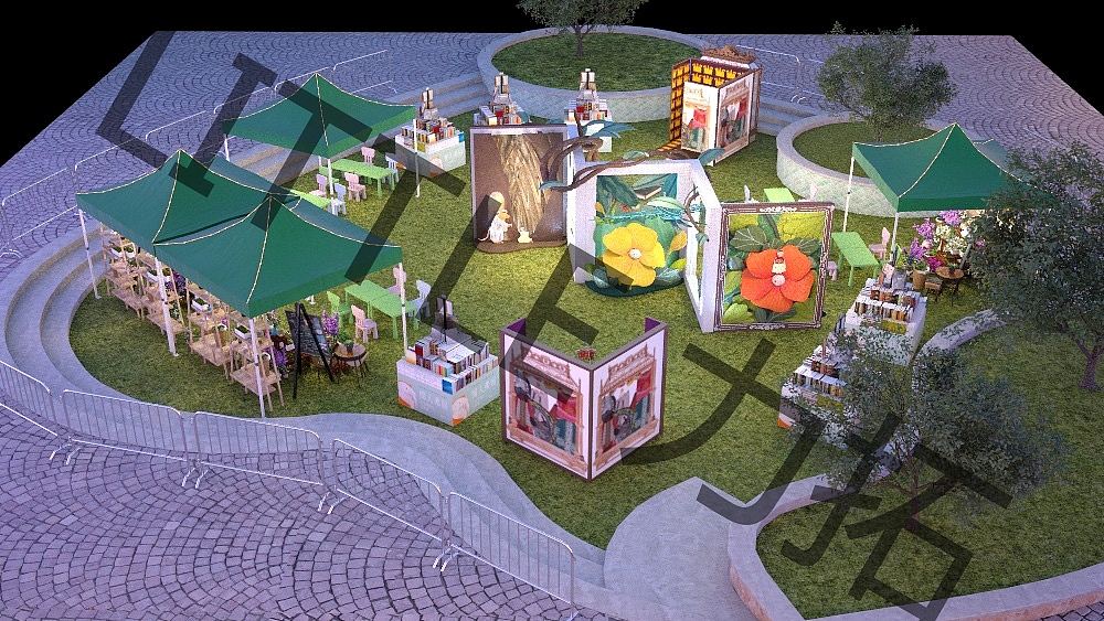 美陈 展览 童话世界