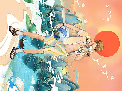 国潮！吼（个人主页-ZNTU1MDUzMjA=） - IP形象 - 站酷设计师天宫霞原创素材 - 站酷ZCOOL