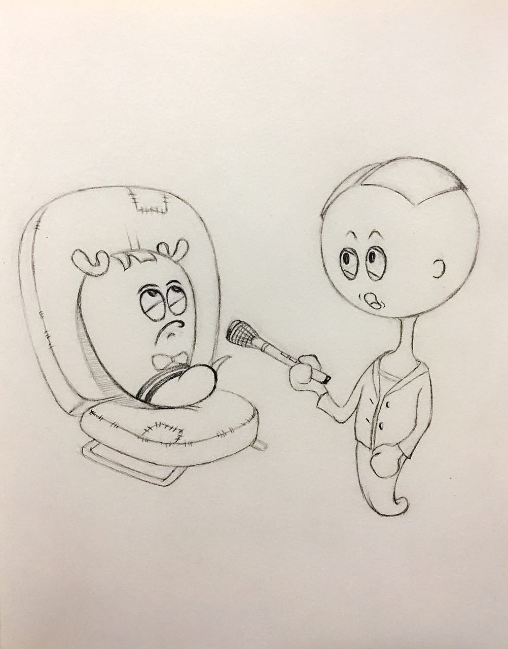 小萝卜头的日常（图ZNjg1NjM2ODA=） - 单幅漫画 - 站酷设计师颜瑜原创素材 - 站酷ZCOOL