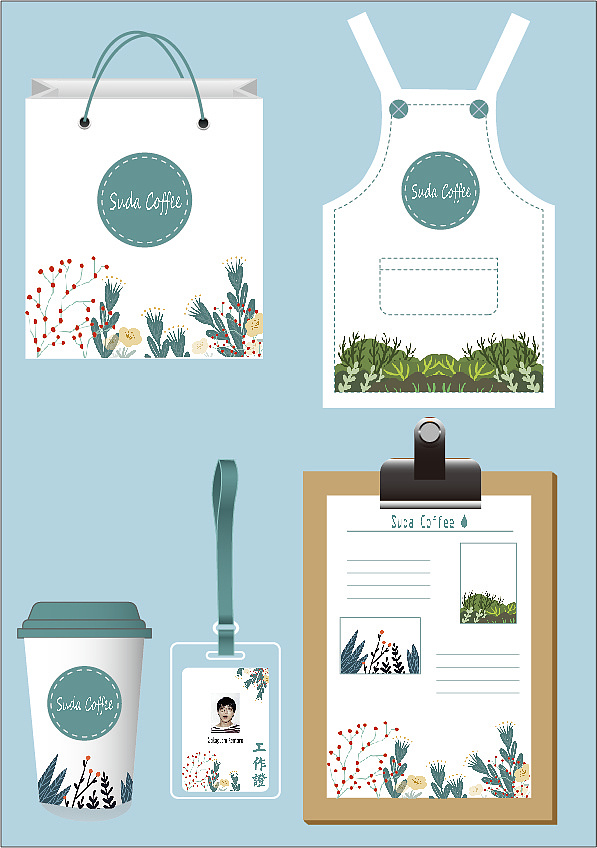 SUDA咖啡店VI设计