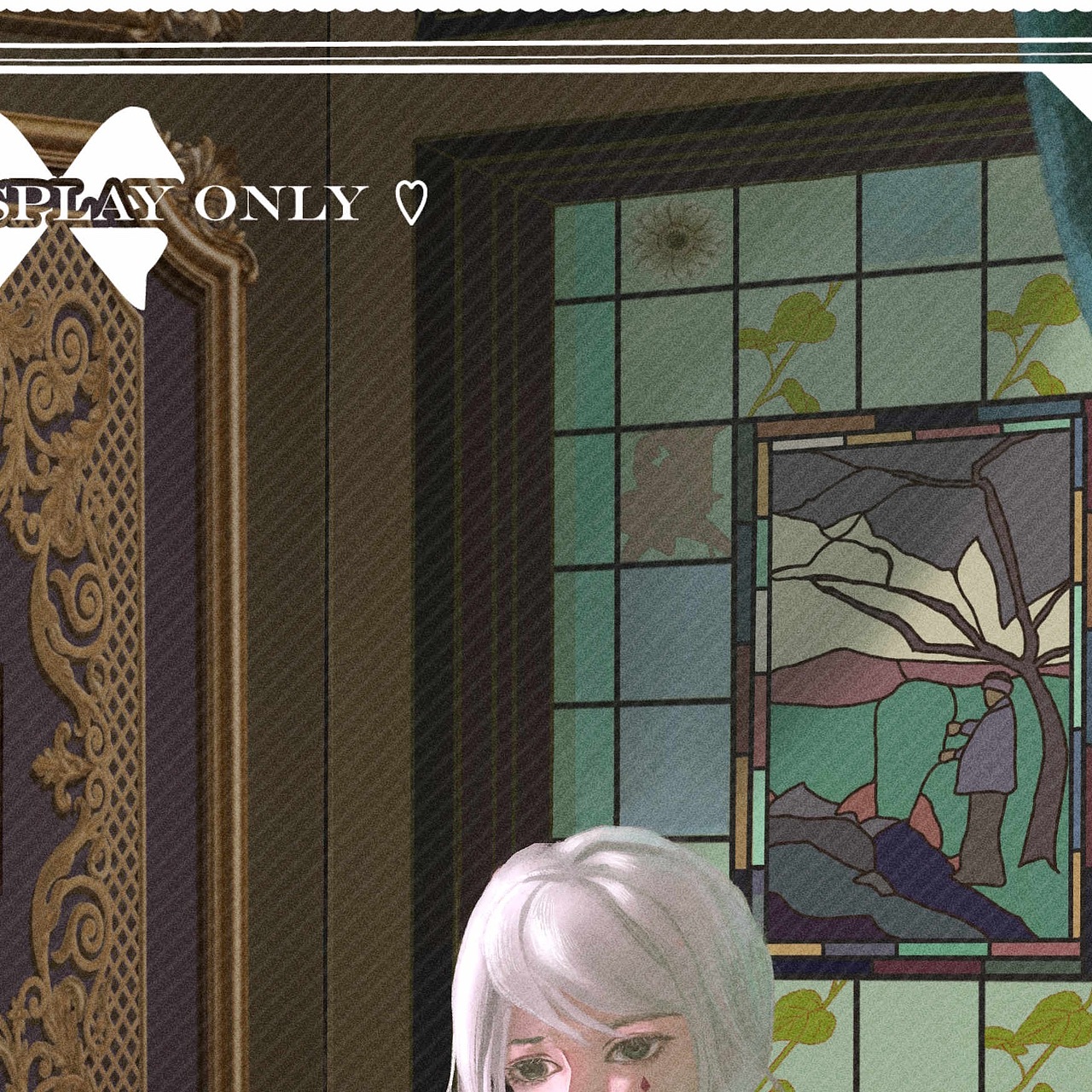 画了一周的oc厚涂插画