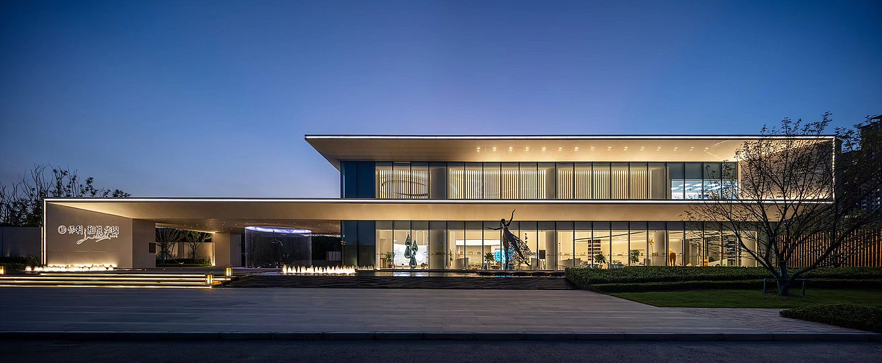 售楼部外观,建筑拍摄