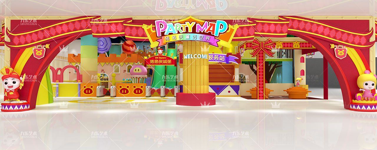 猪猪侠儿童乐园；主题乐园（图ZMTQ1ODYwNDM2） - 建筑/空间 - 站酷设计师挺胸慢慢走原创素材 - 站酷ZCOOL