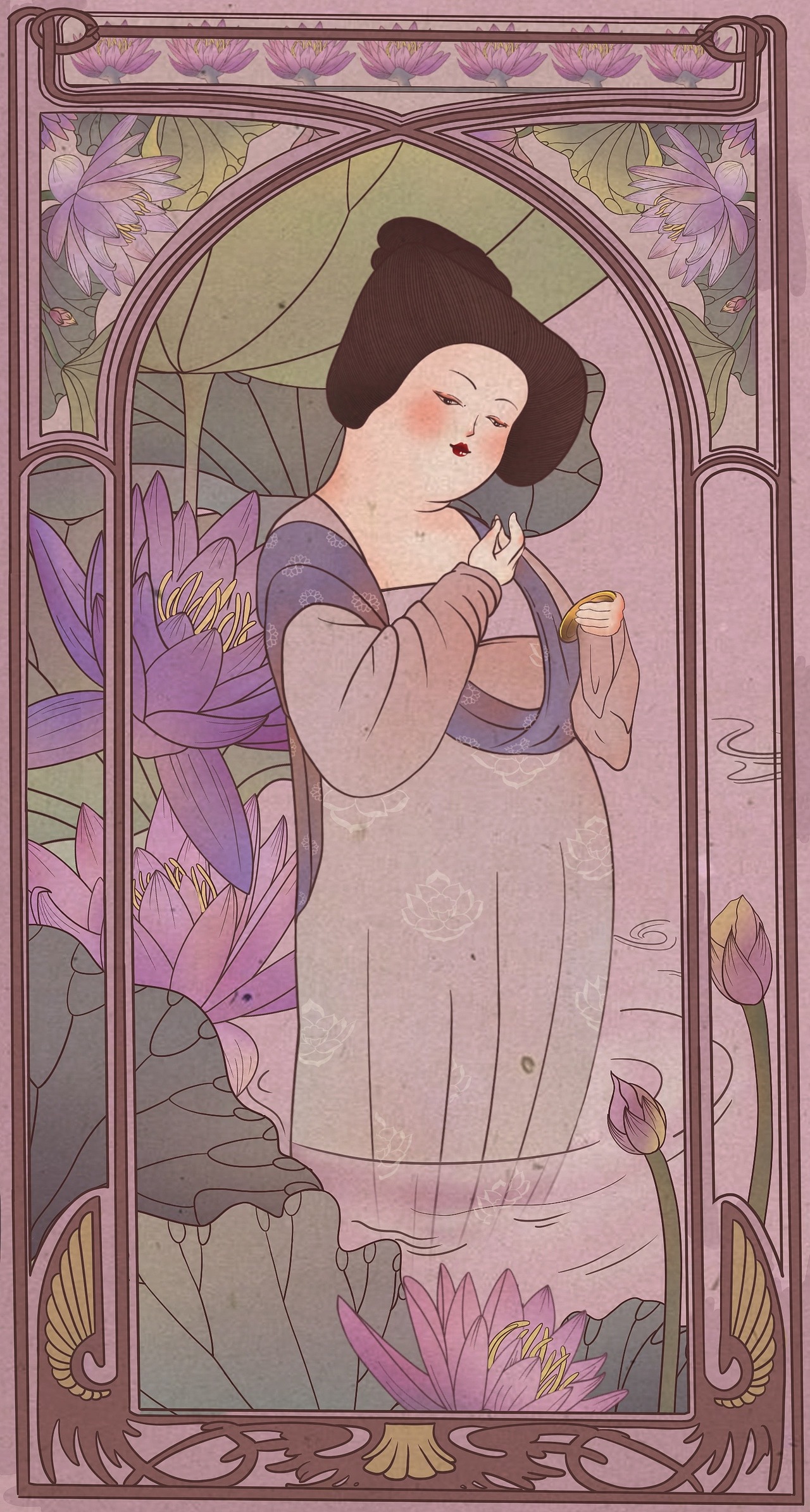 长恨歌（图ZMjExNjg0NTcy） - 艺术插画 - 站酷设计师小气球本气球原创素材 - 站酷ZCOOL