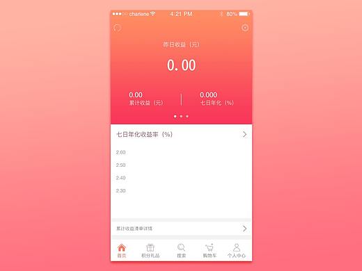 理财APP收益率动态变化设计