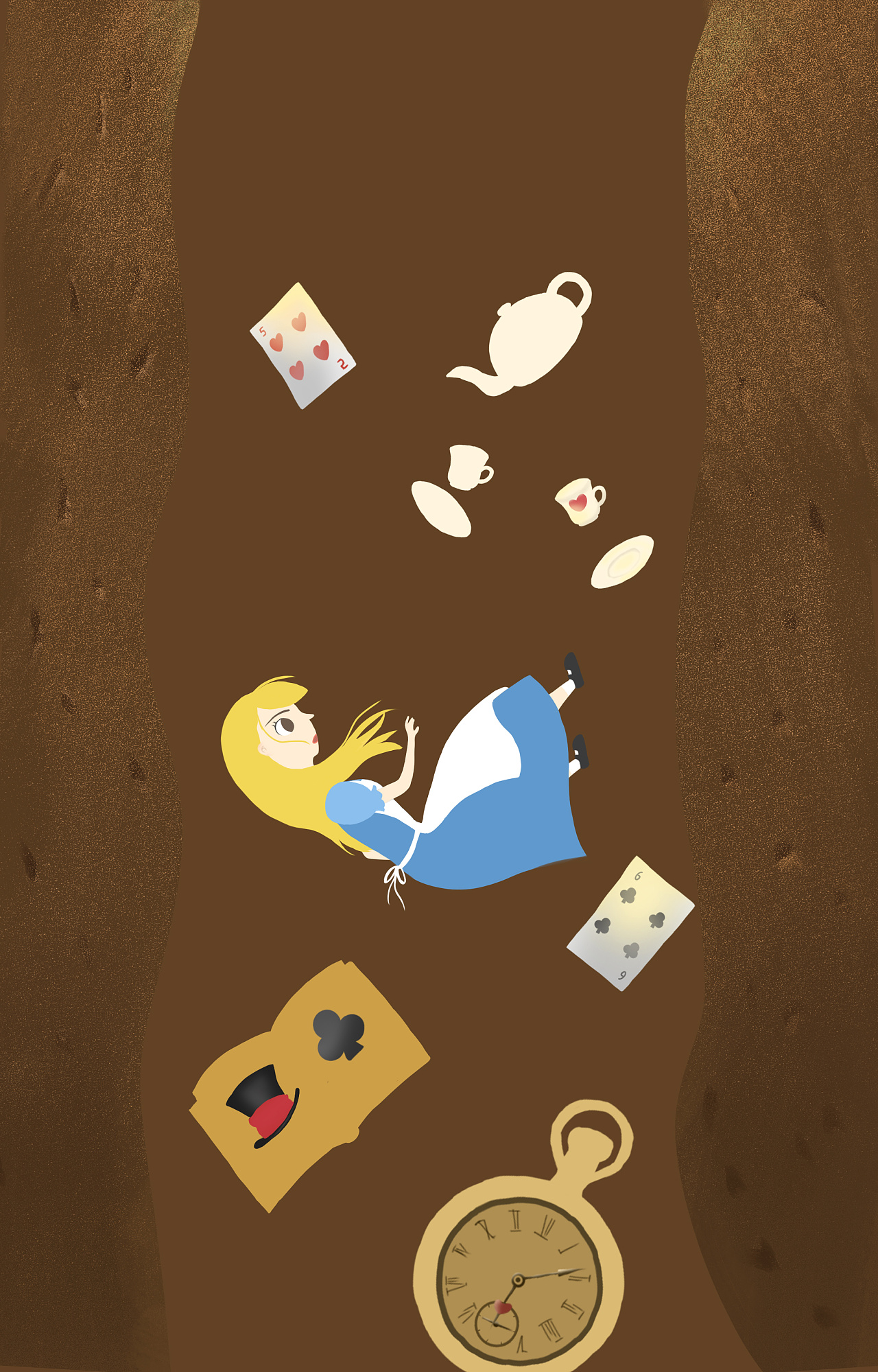 爱丽丝|插画|创作习作|智障果 - 原创作品 - 站酷 (zcool)