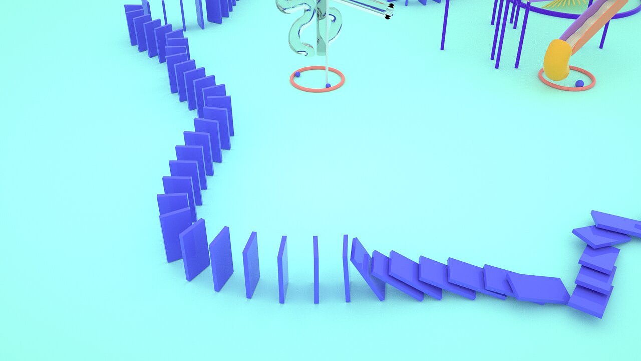 C4D三维创意动画