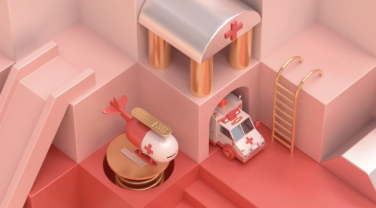 c4d动画练习-产品