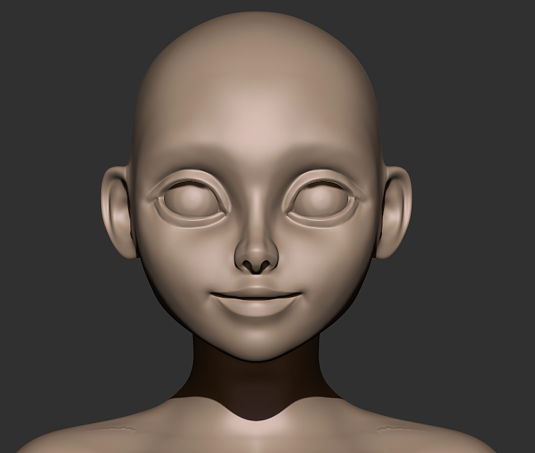 zbrush练习（图ZMjE0MDQ5NjE2） - 人物/生物 - 站酷设计师杏ccccc原创素材 - 站酷ZCOOL