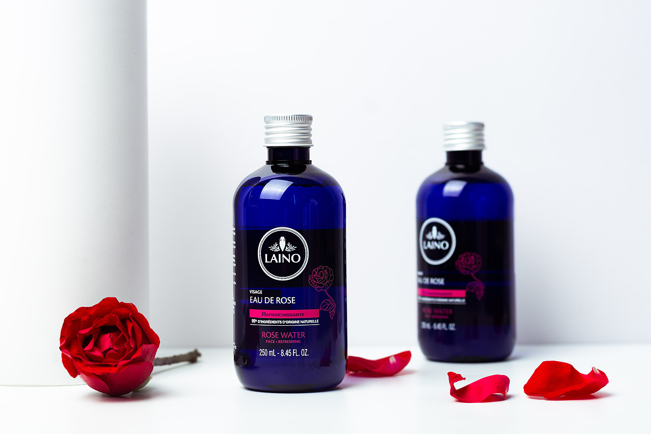 法国Laino蕾娜玫瑰香矢车菊爽肤水