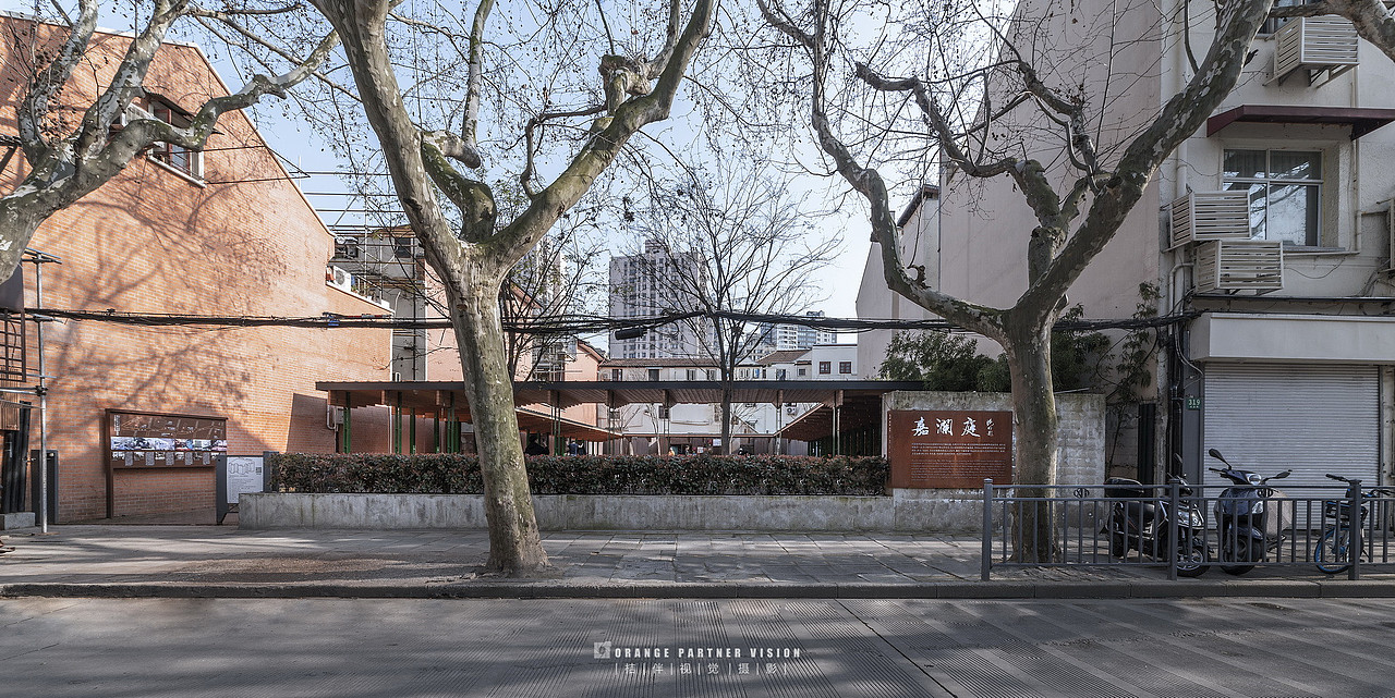 景观摄影:上海永嘉路口袋广场/桔伴视觉