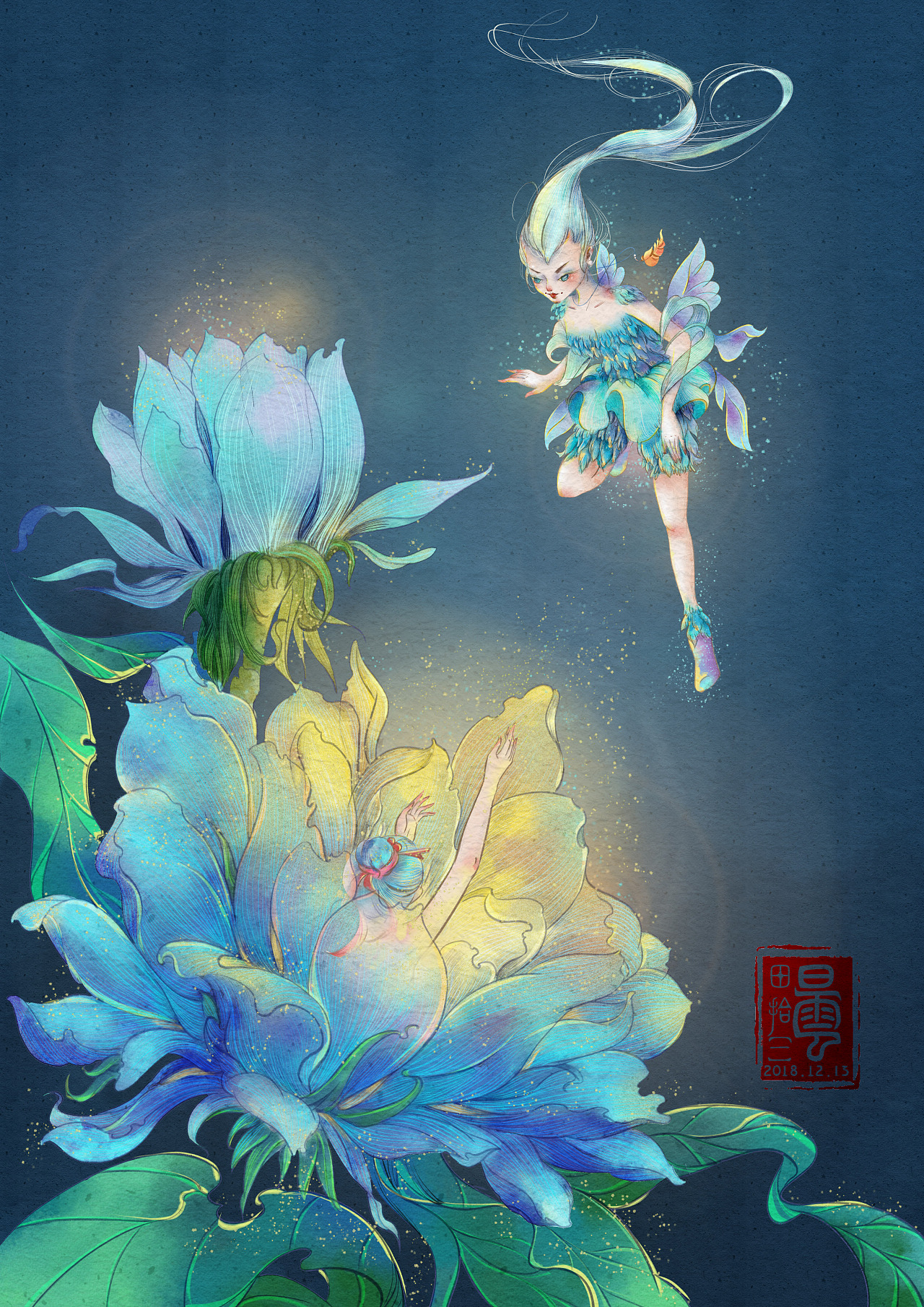 昙花一现,惊醒梦中人