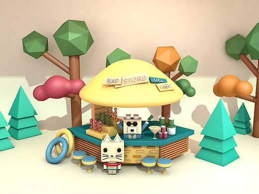 c4d—多边形建模