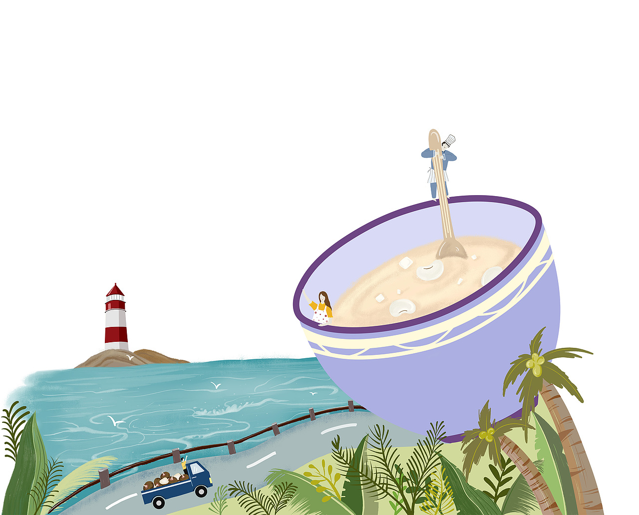 商稿系列包装（图ZMTIzNzk5MTI4） - 商业插画 - 站酷设计师小半Oneday原创素材 - 站酷ZCOOL