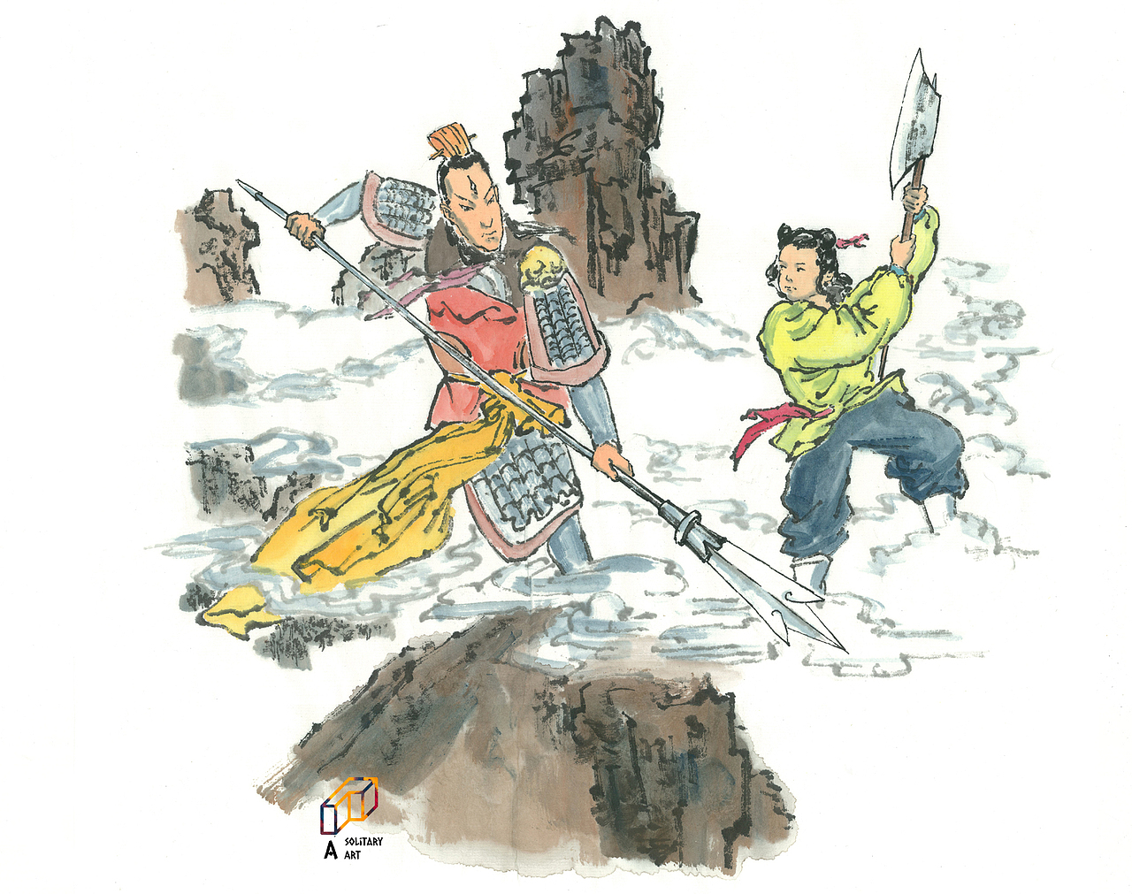 古神话故事沉香救母