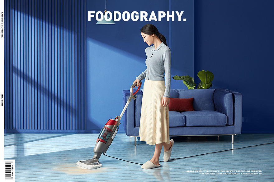 小家电摄影 | 必胜高温蒸汽拖把 ✖ foodography