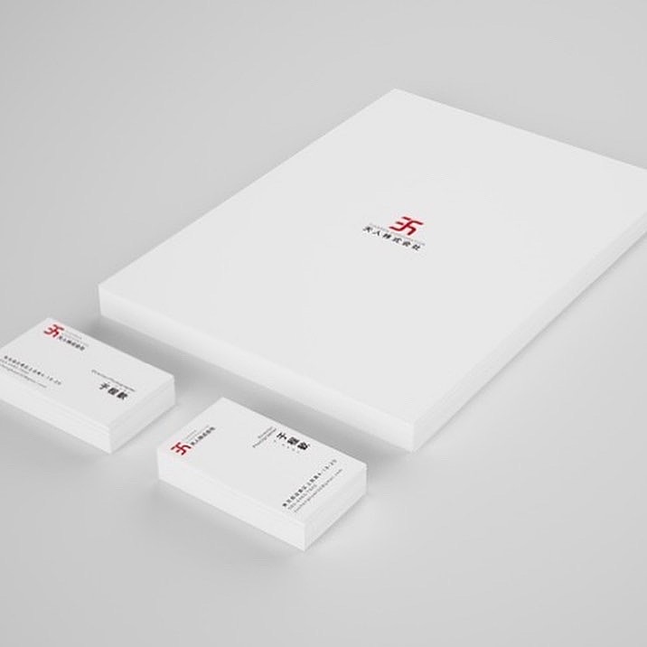 日本天人logo设计