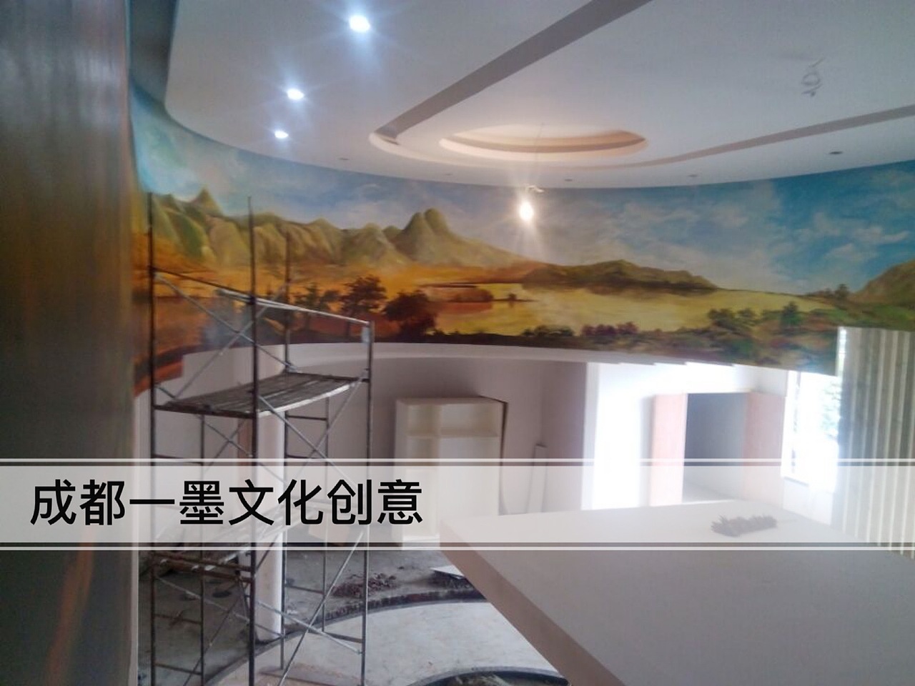 3D墙画 3d立体画 3D墙绘 油画