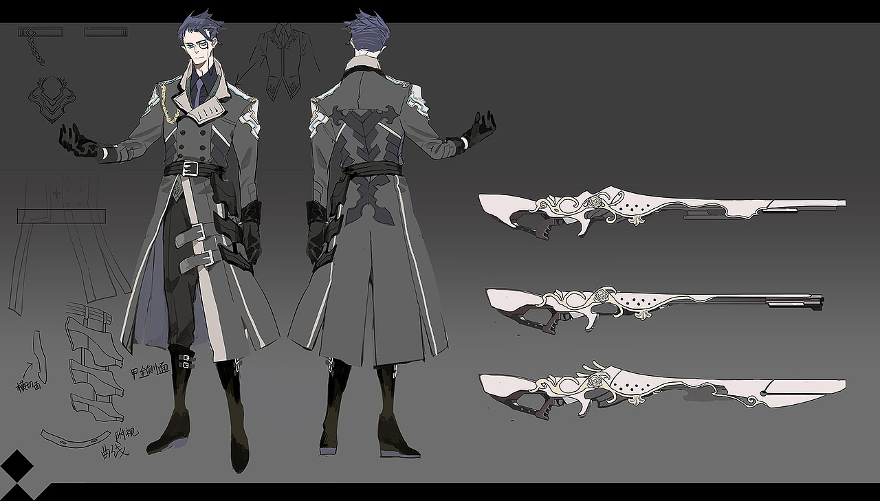 《永远的7日之都》角色设计（图ZMjA1MjUyNjg4） - 游戏/娱乐 - 站酷设计师马吉马吉工作室原创素材 - 站酷ZCOOL