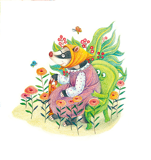 孔雀绿童画|插画|儿童插画|孔雀绿_原创作品-站酷zcool