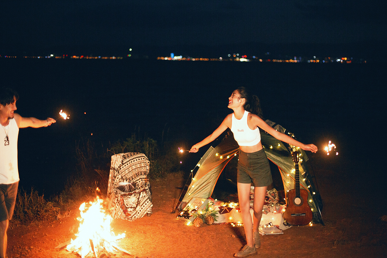 篝火（图ZMjgwMDY5NjI4） - 婚礼摄影 - 站酷设计师品一盏清茶原创素材 - 站酷ZCOOL