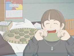 “追忆” --- 2022届本科毕业生插画设计作品